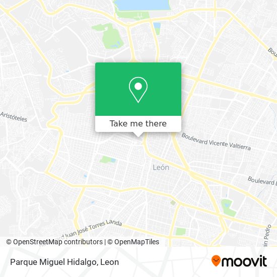 Mapa de Parque Miguel Hidalgo