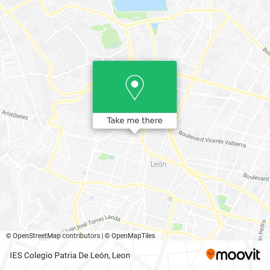 Mapa de IES Colegio Patria De León