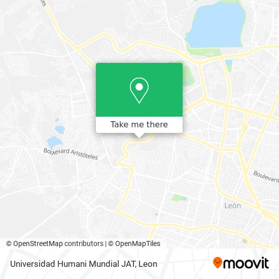 Universidad Humani Mundial JAT map
