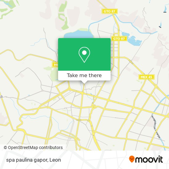 spa paulina gapor map