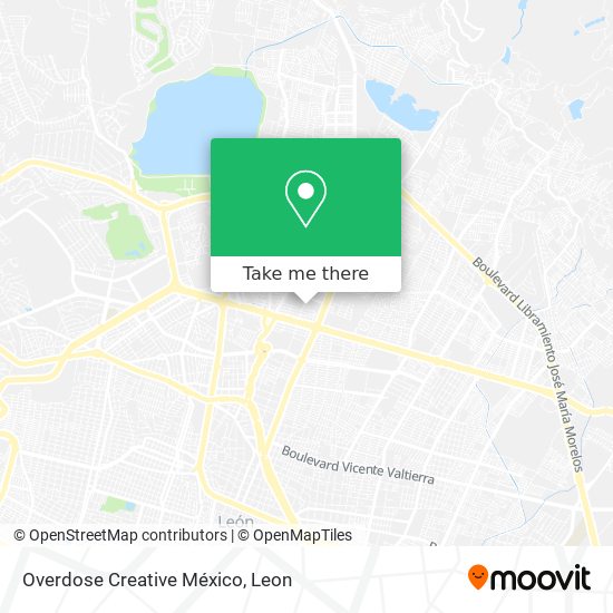 Mapa de Overdose Creative México