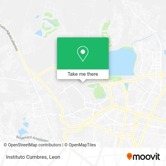 Instituto Cumbres map