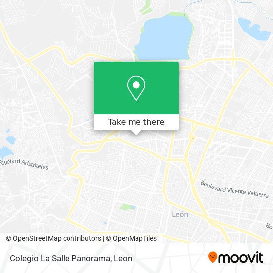 Mapa de Colegio La Salle Panorama