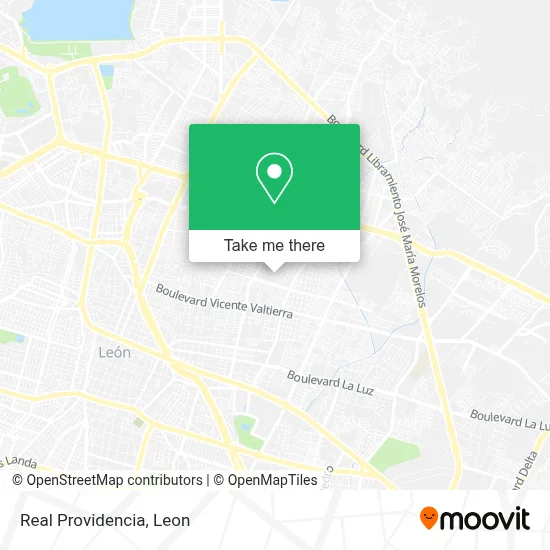 Real Providencia map