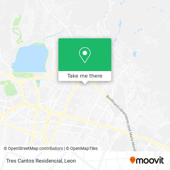 Tres Cantos Residencial map