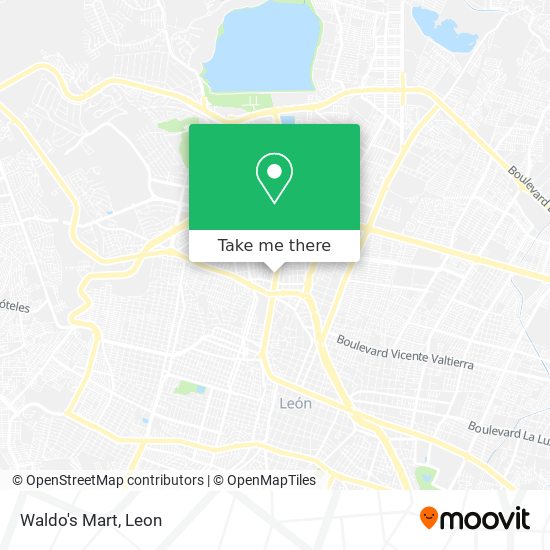 Waldo's Mart map