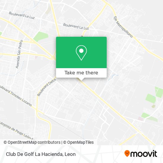 Mapa de Club De Golf La Hacienda