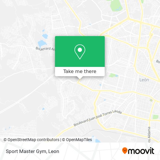 Sport Master Gym map