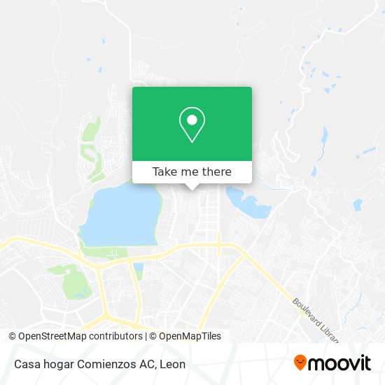 Mapa de Casa hogar Comienzos AC