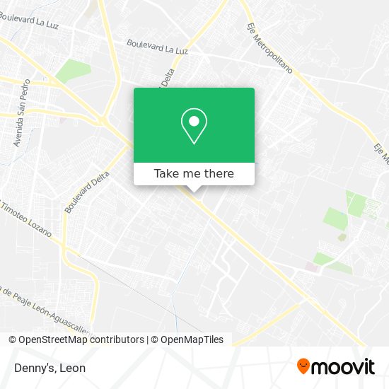 Denny's map