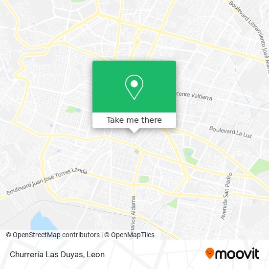 Churrería Las Duyas map