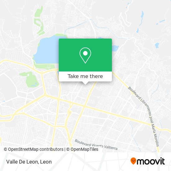 Mapa de Valle De Leon