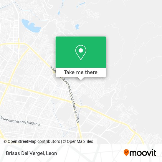 Mapa de Brisas Del Vergel
