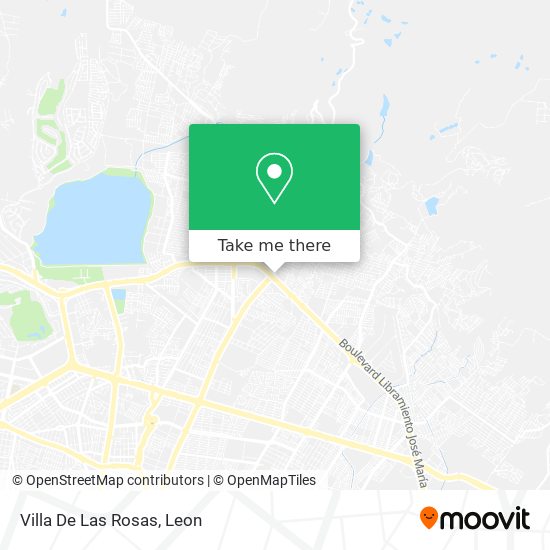 Mapa de Villa De Las Rosas