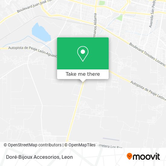 Doré-Bijoux Accesorios map