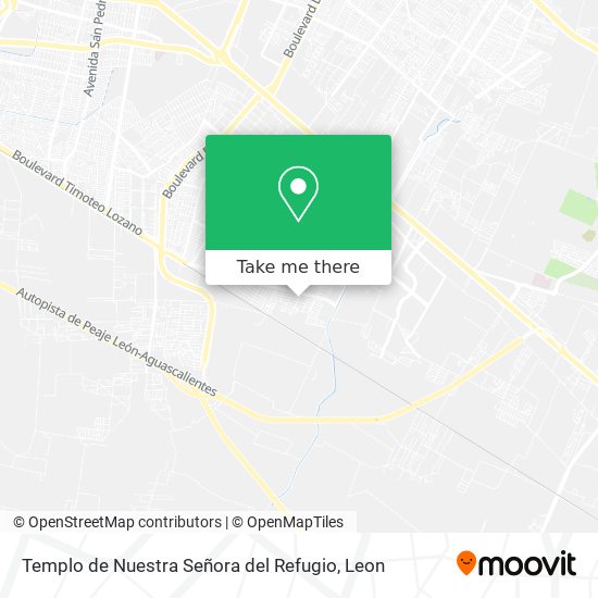 Templo de Nuestra Señora del Refugio map