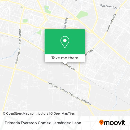 Primaria Everardo Gómez Hernández map