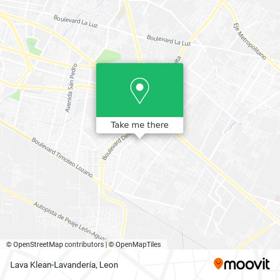 Mapa de Lava Klean-Lavandería