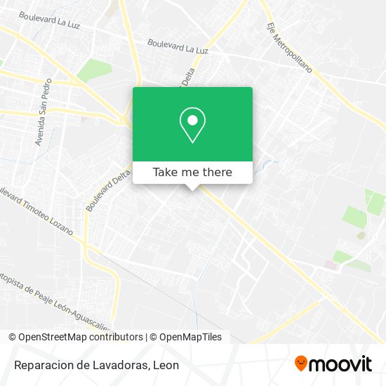 Mapa de Reparacion de Lavadoras