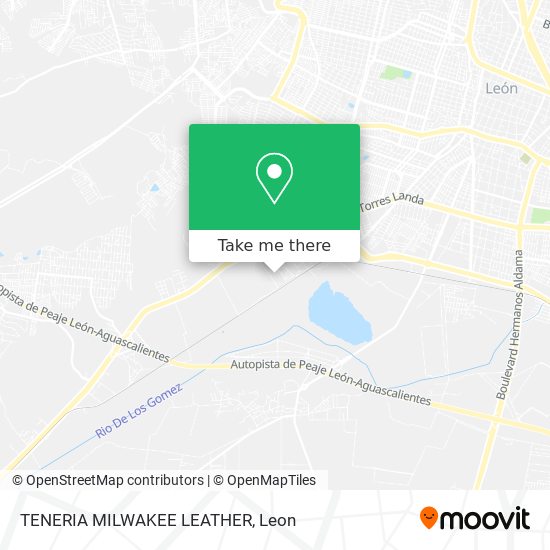 Mapa de TENERIA MILWAKEE LEATHER