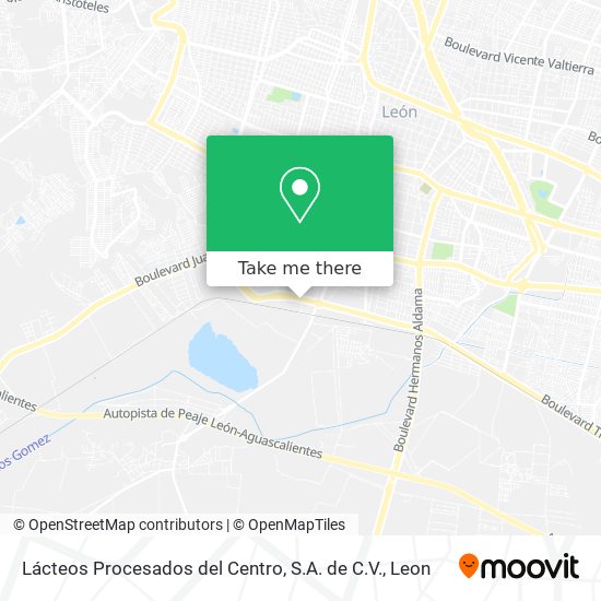 Lácteos Procesados del Centro, S.A. de C.V. map