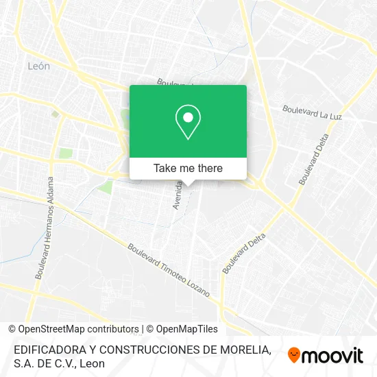 EDIFICADORA Y CONSTRUCCIONES DE MORELIA, S.A. DE C.V. map