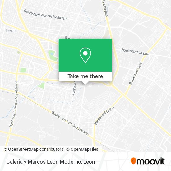 Galeria y Marcos Leon Moderno map