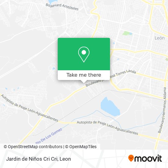 Jardin de Niños Cri Cri map