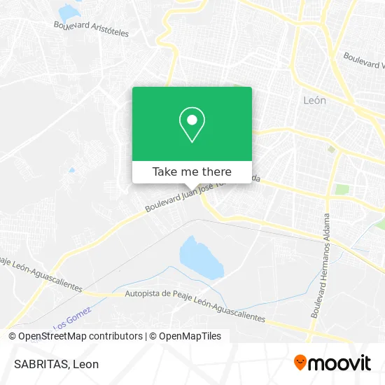 SABRITAS map