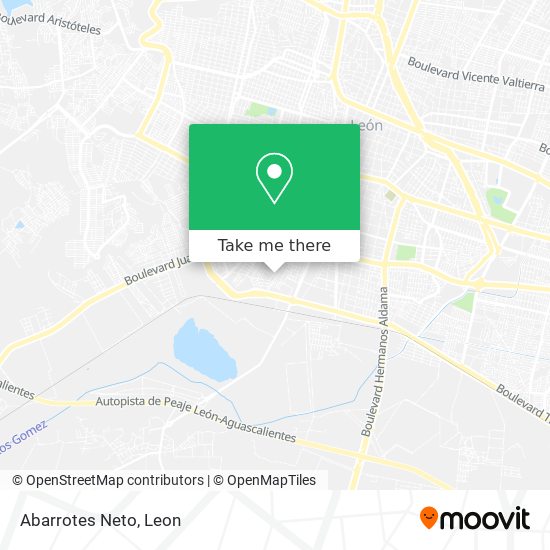 Abarrotes Neto map