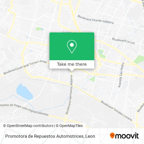 Mapa de Promotora de Repuestos Automotrices