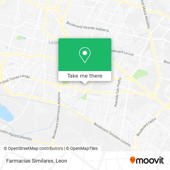 Farmacias Similares map