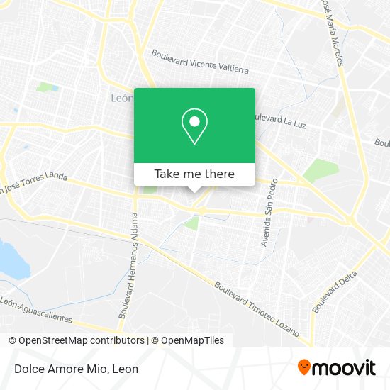 Mapa de Dolce Amore Mio