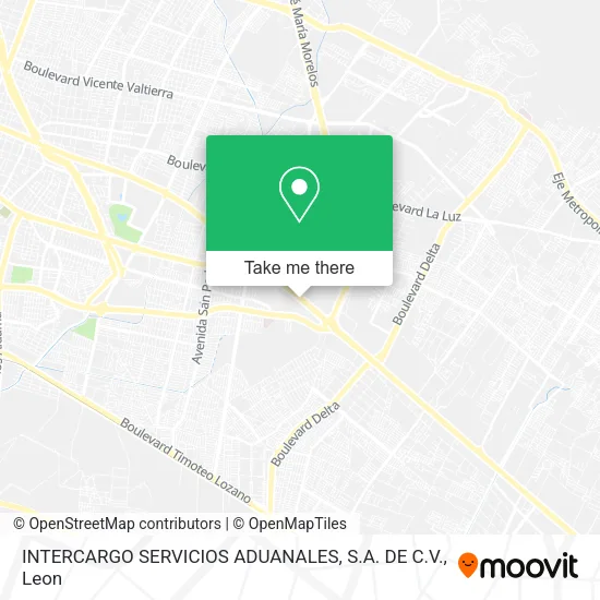 INTERCARGO SERVICIOS ADUANALES, S.A. DE C.V. map