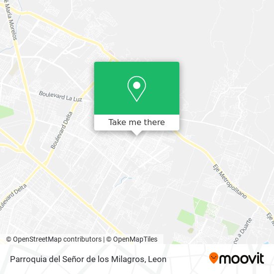 Parroquia del Señor de los Milagros map