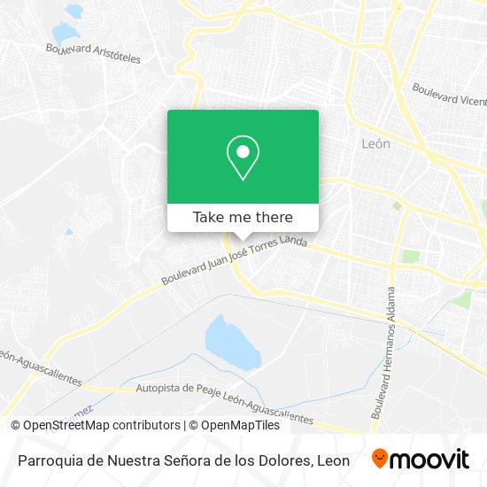 Parroquia de Nuestra Señora de los Dolores map