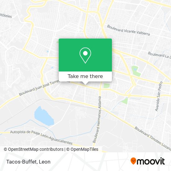 Tacos-Buffet map