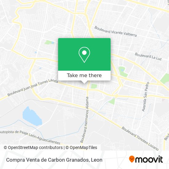Mapa de Compra Venta de Carbon Granados