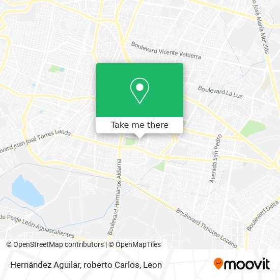 Mapa de Hernández Aguilar, roberto Carlos