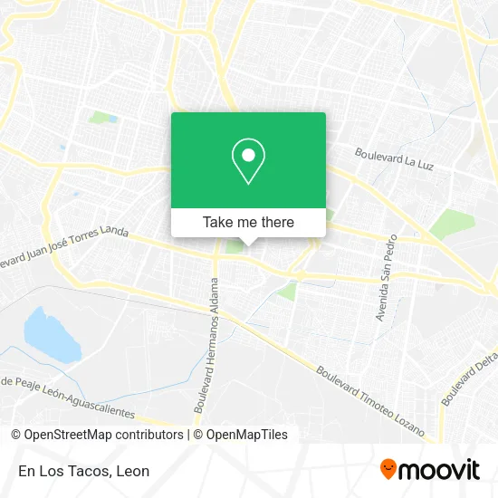 Mapa de En Los Tacos