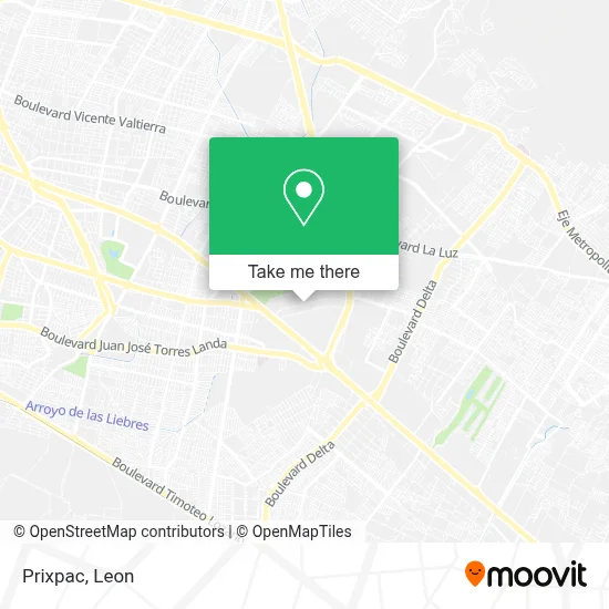 Prixpac map