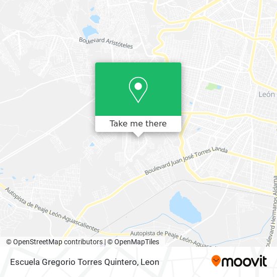 Mapa de Escuela Gregorio Torres Quintero