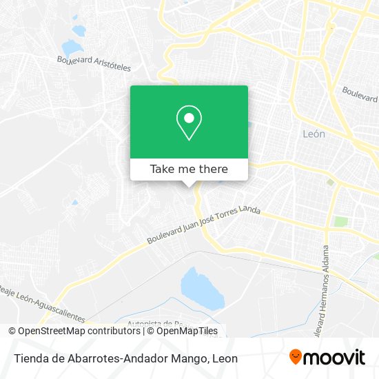 Mapa de Tienda de Abarrotes-Andador Mango