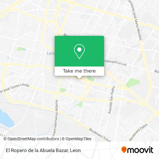 Mapa de El Ropero de la Abuela Bazar
