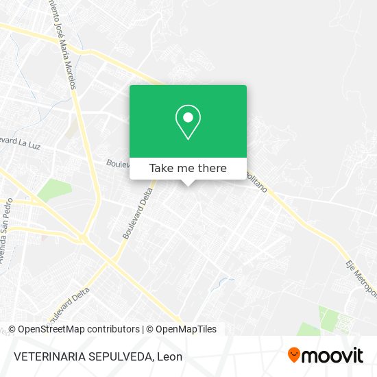 Mapa de VETERINARIA SEPULVEDA