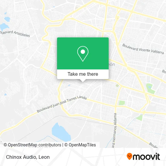 Chinox Audio map