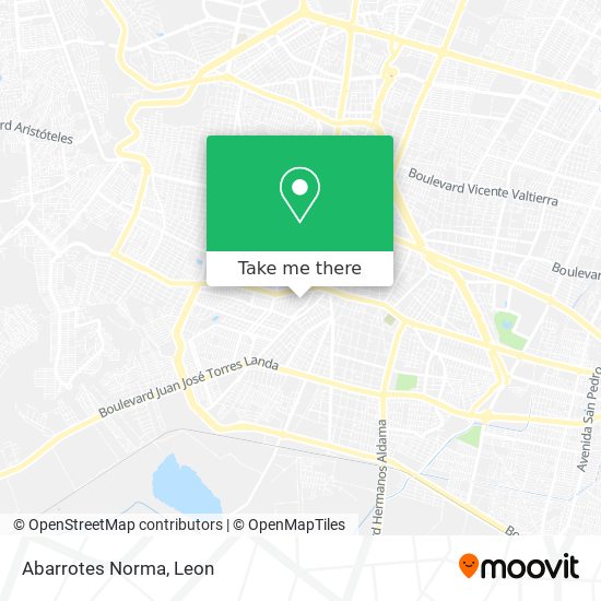 Mapa de Abarrotes Norma