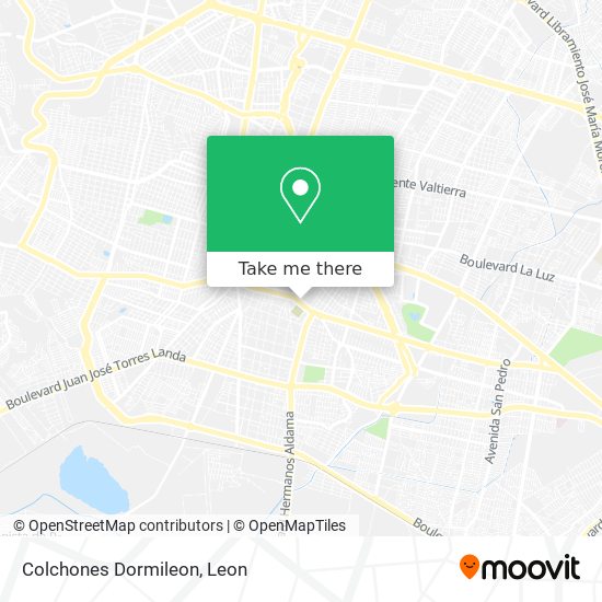 Mapa de Colchones Dormileon