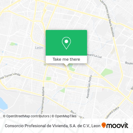 Consorcio Profesional de Vivienda, S.A. de C.V. map