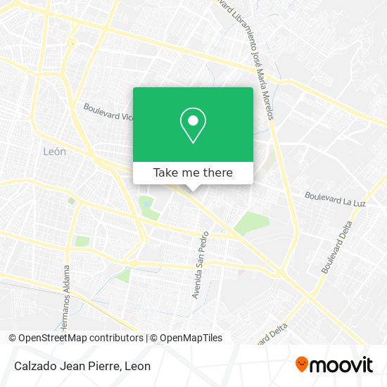 Mapa de Calzado Jean Pierre